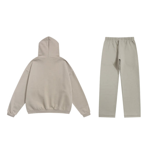 Cement Gray Essentials Tracksuit Pullover
