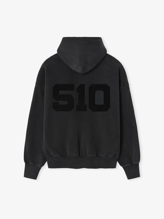 Fear of God ESSENTIALS Signature S10 Black Hoodie