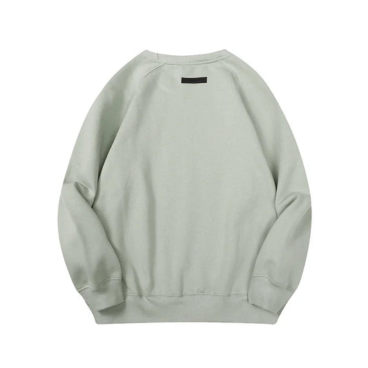 Cement Gray Essentials Sweatshirt, Relaxed Fit