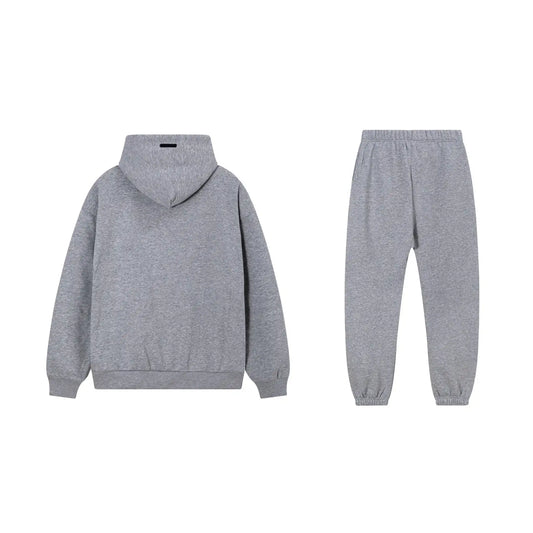 Dark Oatmeal Essentials Tracksuit Pullover