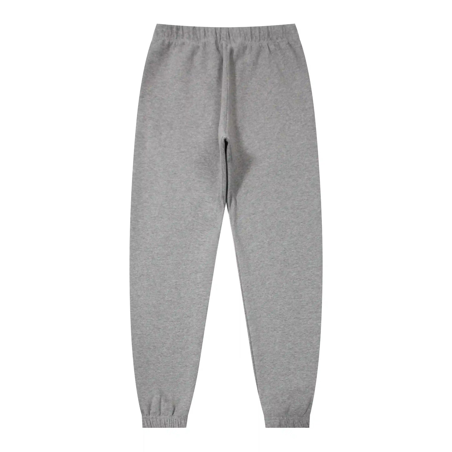 Essentials Dark Heather Oatmeal Hoodie Set front view – Fear of God matching set