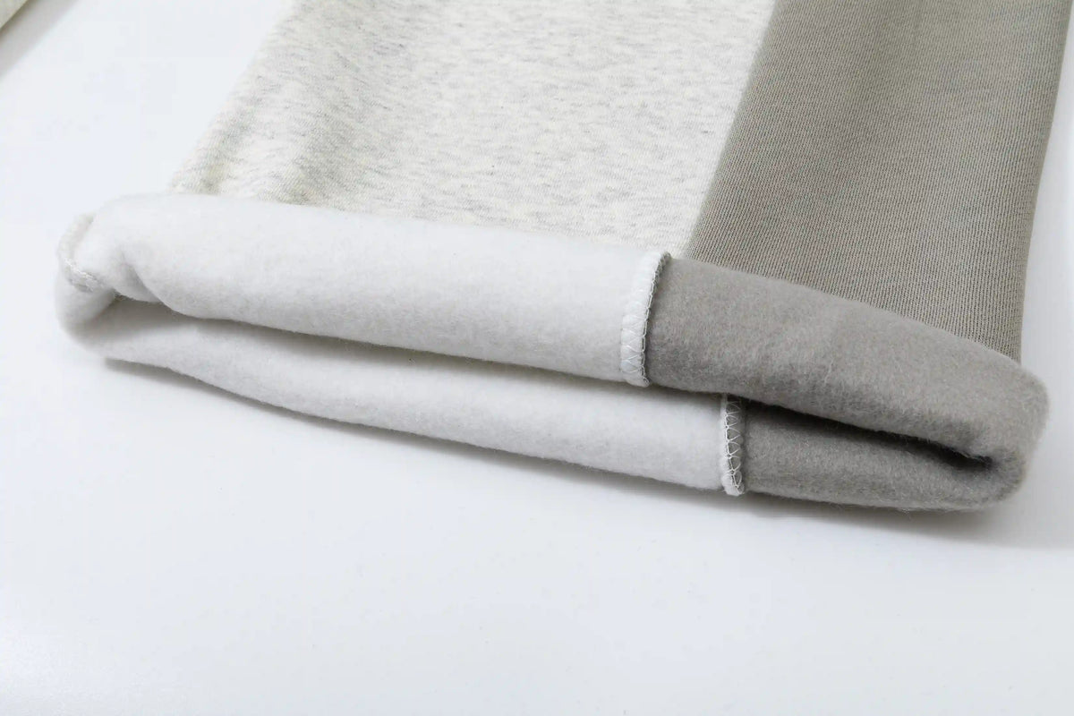 Essentials Sweatpants in Light Heathered Oatmeal Fleece