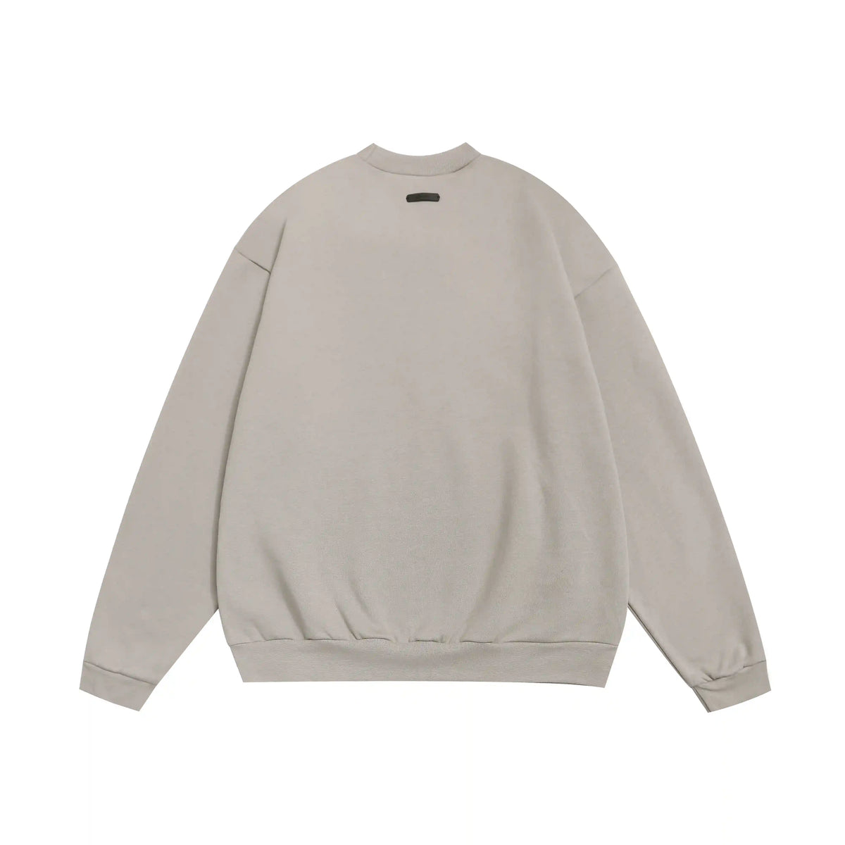 Light Rocky Grey Essentials Sweatshirt, Relaxed Crewneck Layer