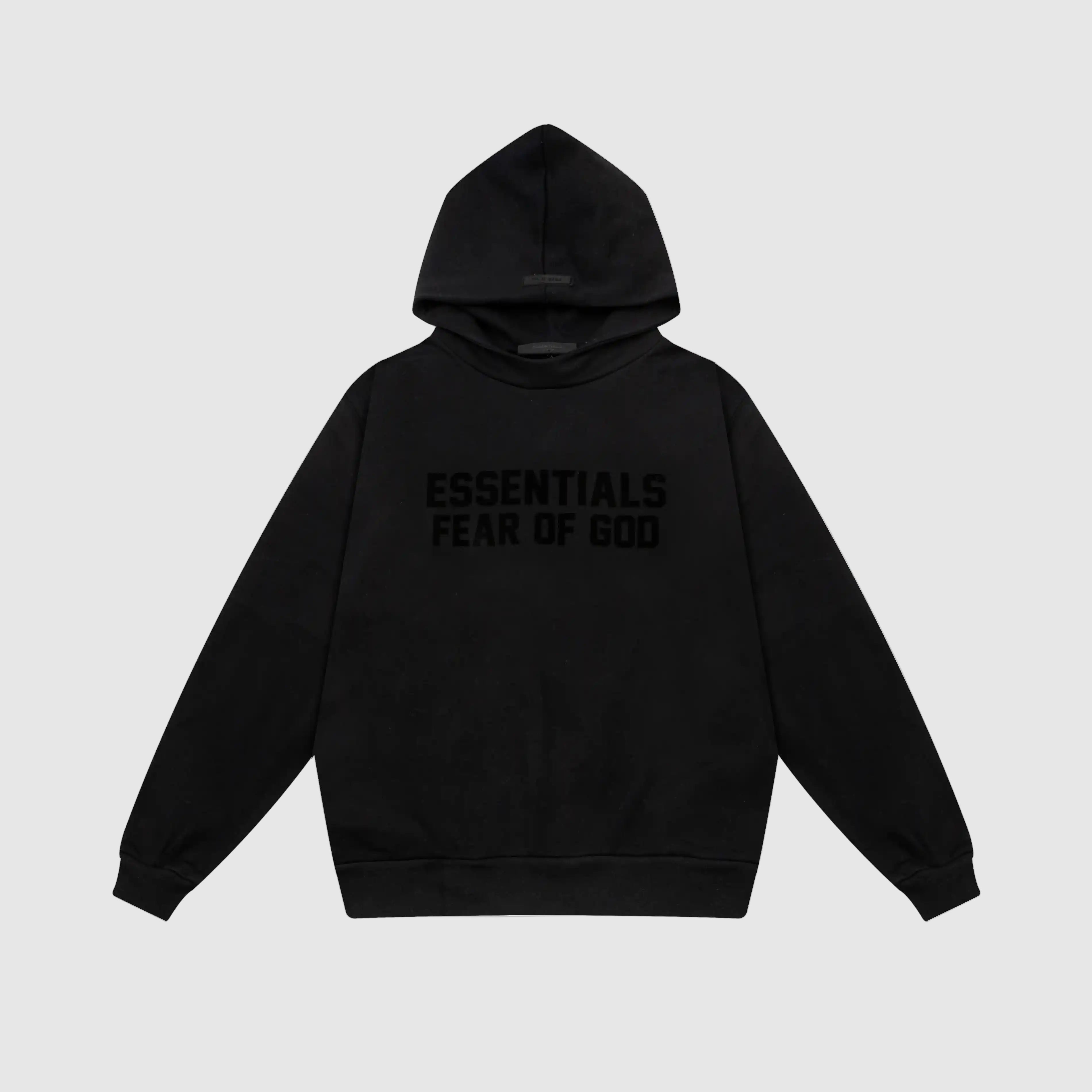 ESSENTIALS Clothing Black Hoodie
