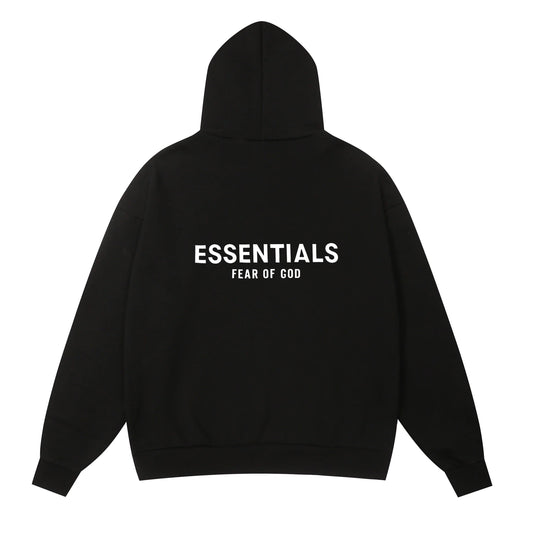 Essentials Black Hoodie – Fear of God