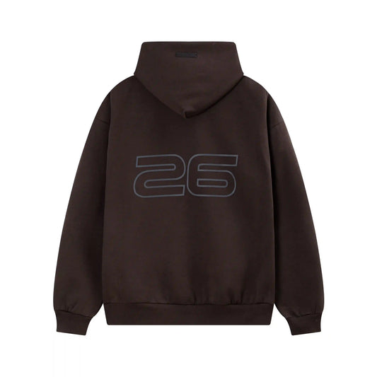 Fear of God ESSENTIALS Dark Brown Hoodie