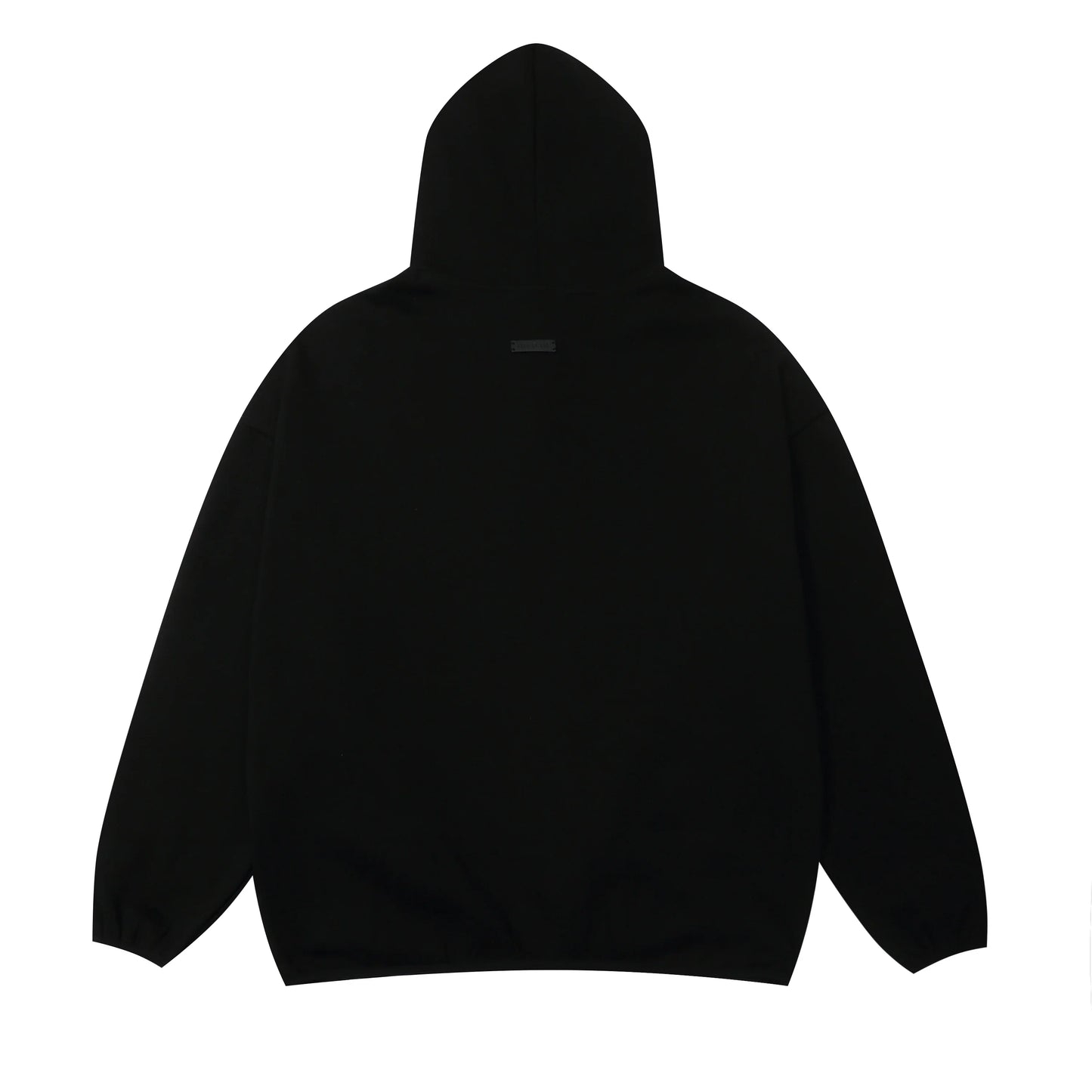 essentials black hoodie soft fleece pullover casual