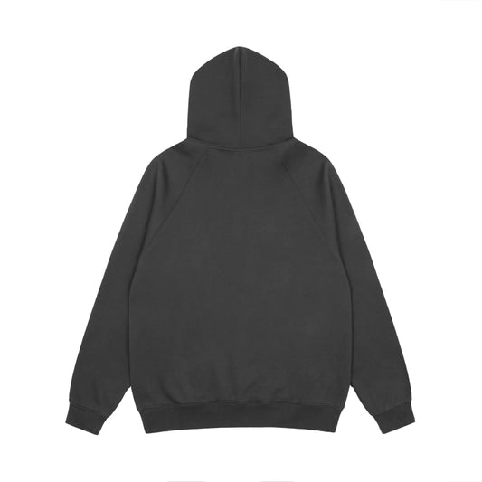 essentials black hoodie soft fleece pullover casual