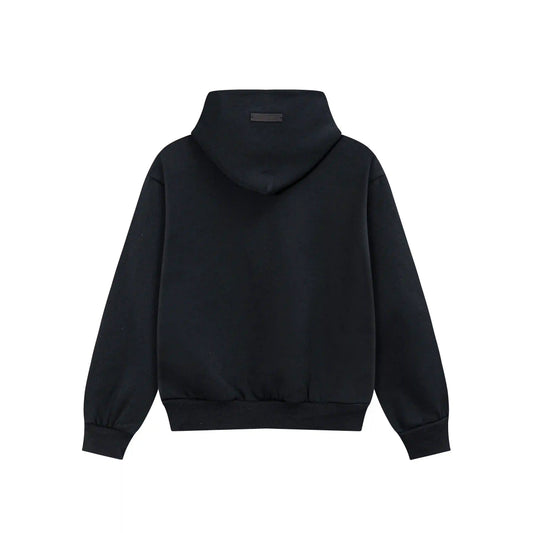 Fear of God Essentials Black Hoodie | Black Essential Hoodie
