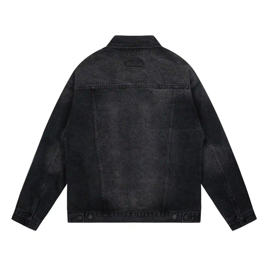 FEAR OF GOD ESSENTIALS - Black Denim Jacket