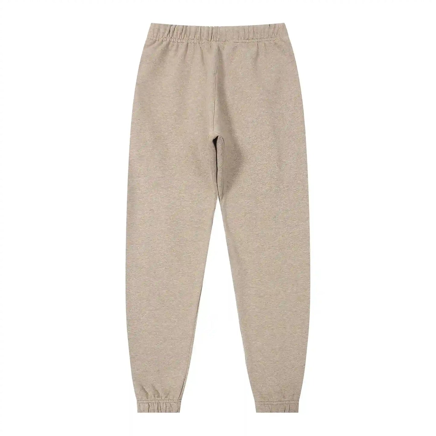 Essentials casual streetwear oatmeal sweatpants by Fear of God outfit