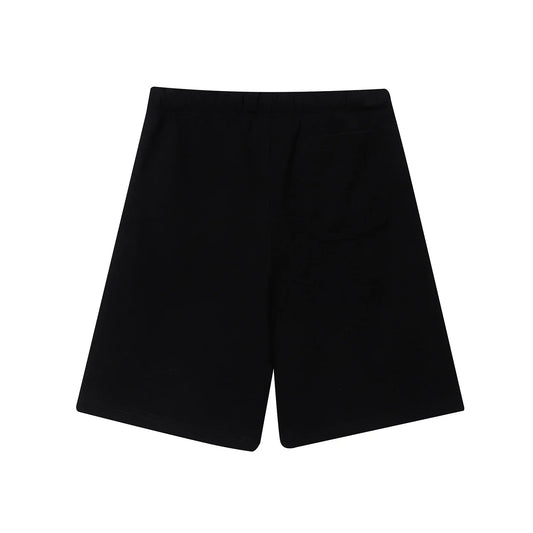 Essentials sage casual shorts by Fear of God logo detail daily wear