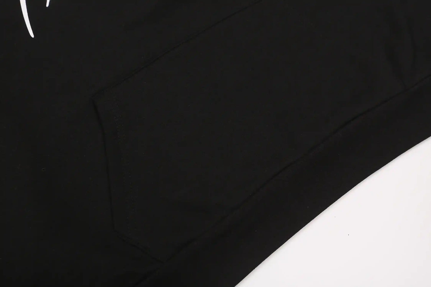 essentials black hoodie everyday casual outfit look