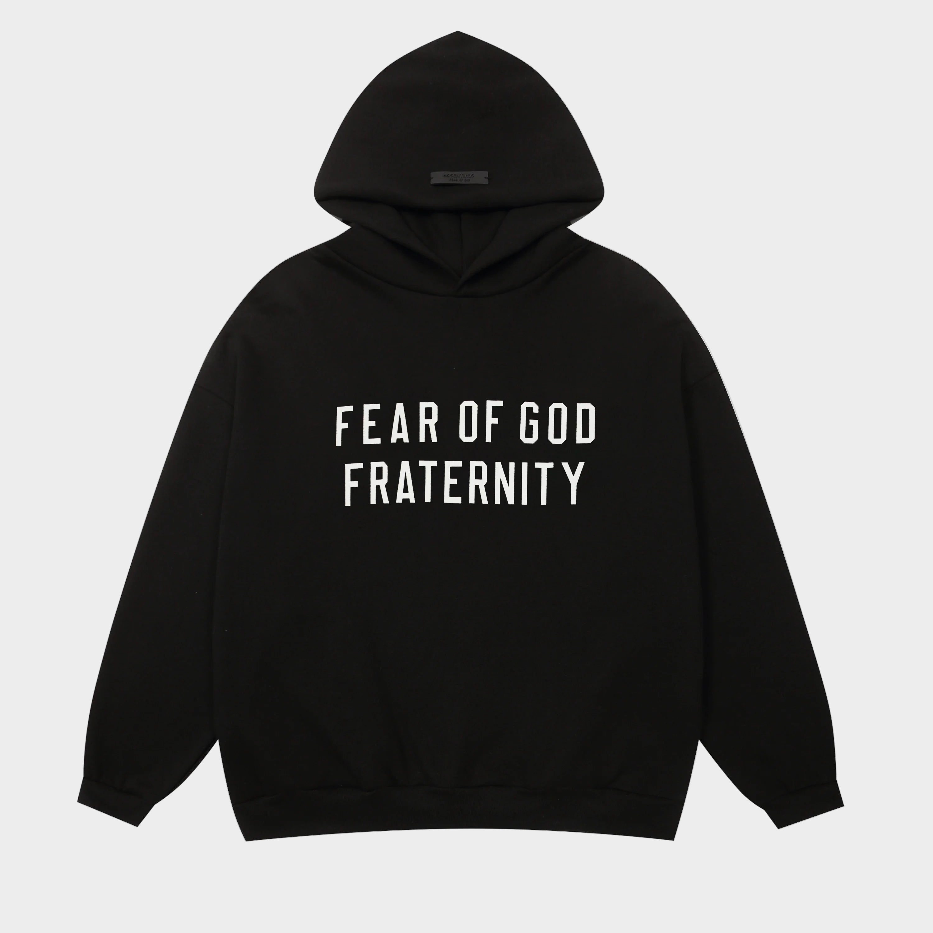 ESSENTIALS Clothing Black Hoodie