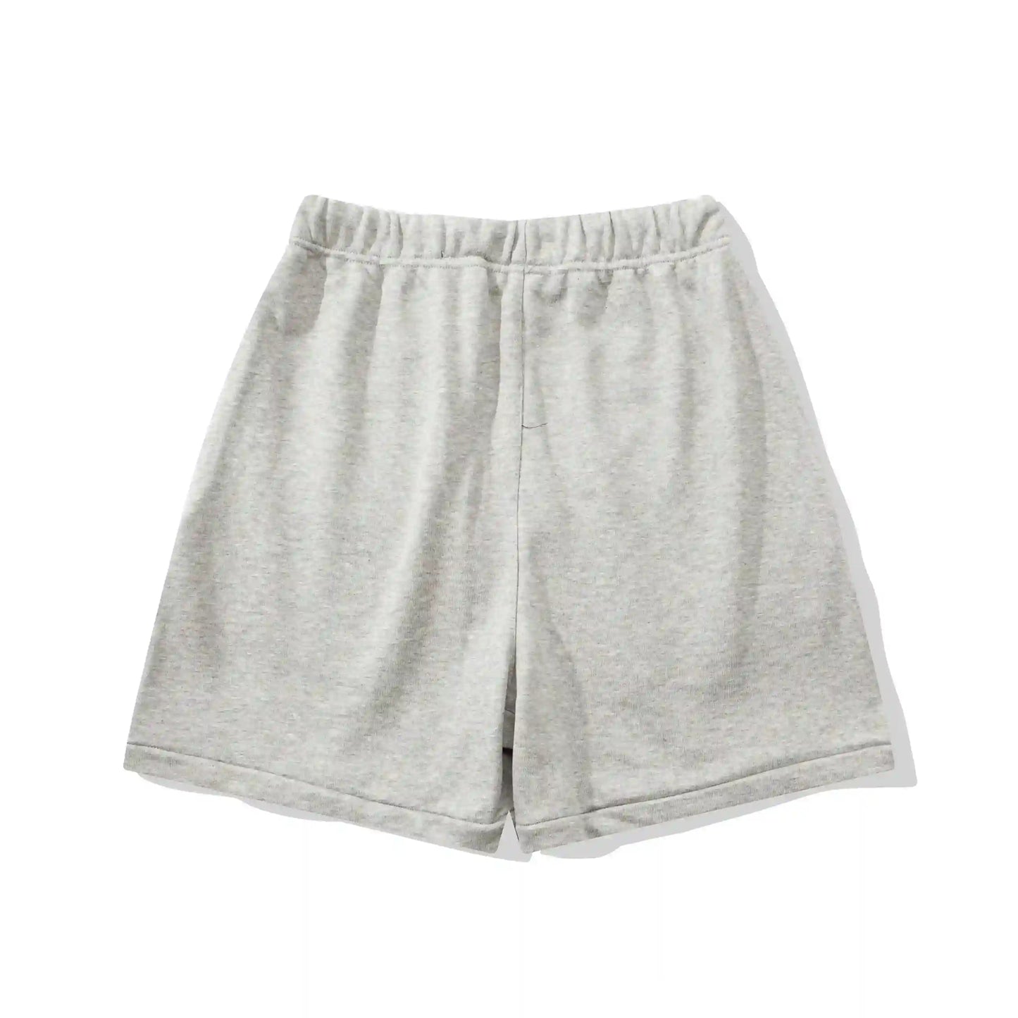 back view of Essentials harvest cotton shorts by Fear of God