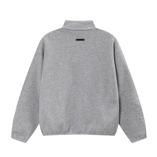 Fear of God ESSENTIALS Cloudy Gray Modern Fleece Track Jacket
