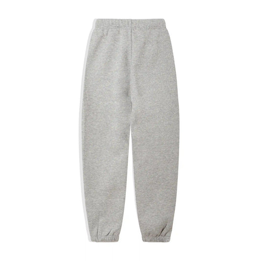 Light heather oatmeal sweatpants by Fear of God relaxed fit joggers