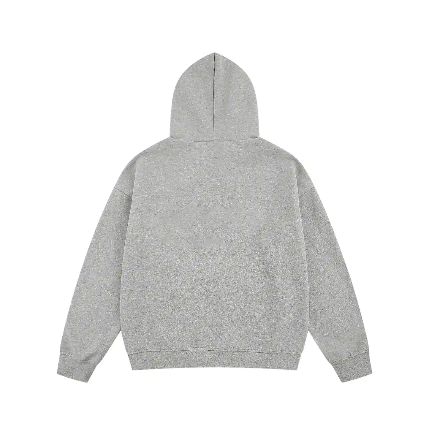essentials light grey hoodie soft fleece pullover casual