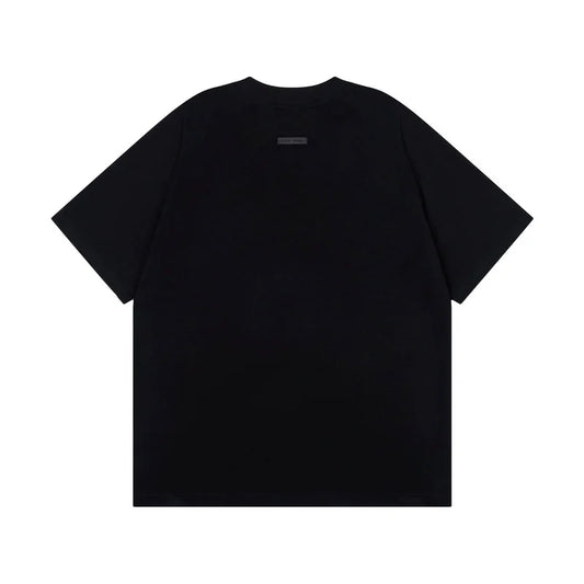 ESSENTIALS Black Ponte 90s T-Shirt