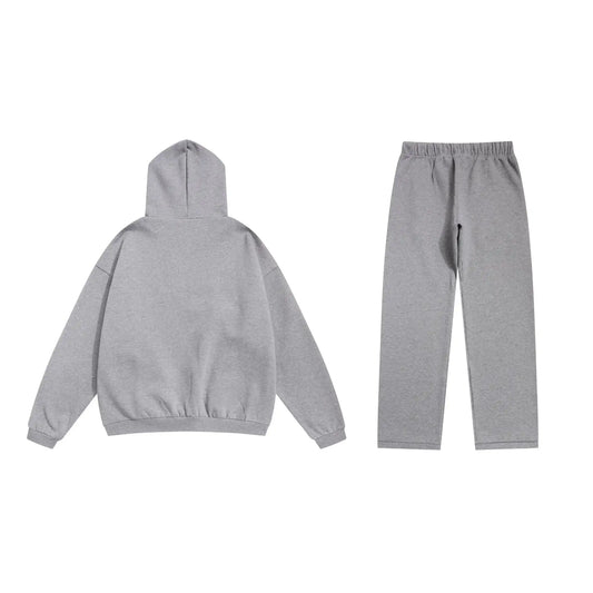 Cloudy Gray Essentials Tracksuit Pullover