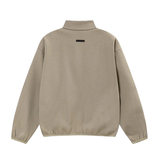 Fear of God ESSENTIALS Gold Brown Modern Fleece Track Jacket