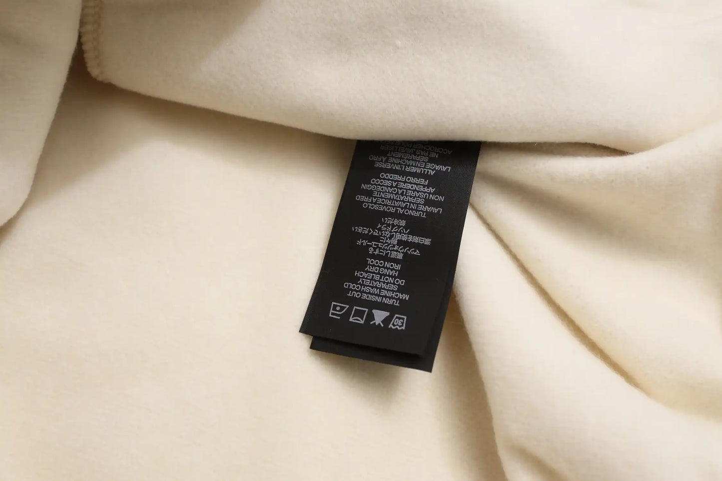 Fear of God ESSENTIALS Signature S10 Light Cream Hoodie
