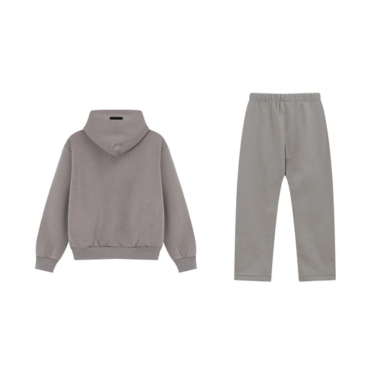 Gray Essentials Tracksuit Pullover