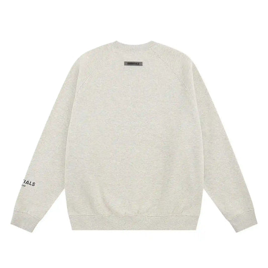 essentials cloud dance crewneck sweatshirt soft fleece casual