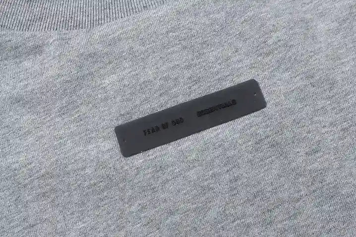 ESSENTIALS Light Grey SS26 Oversized T-Shirt | Essentials T-shirt