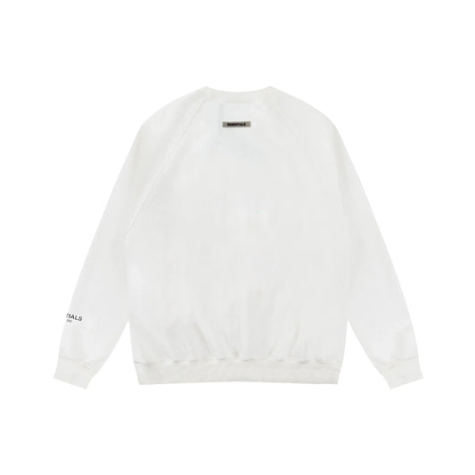 essentials eggshell crewneck sweatshirt soft fleece casual