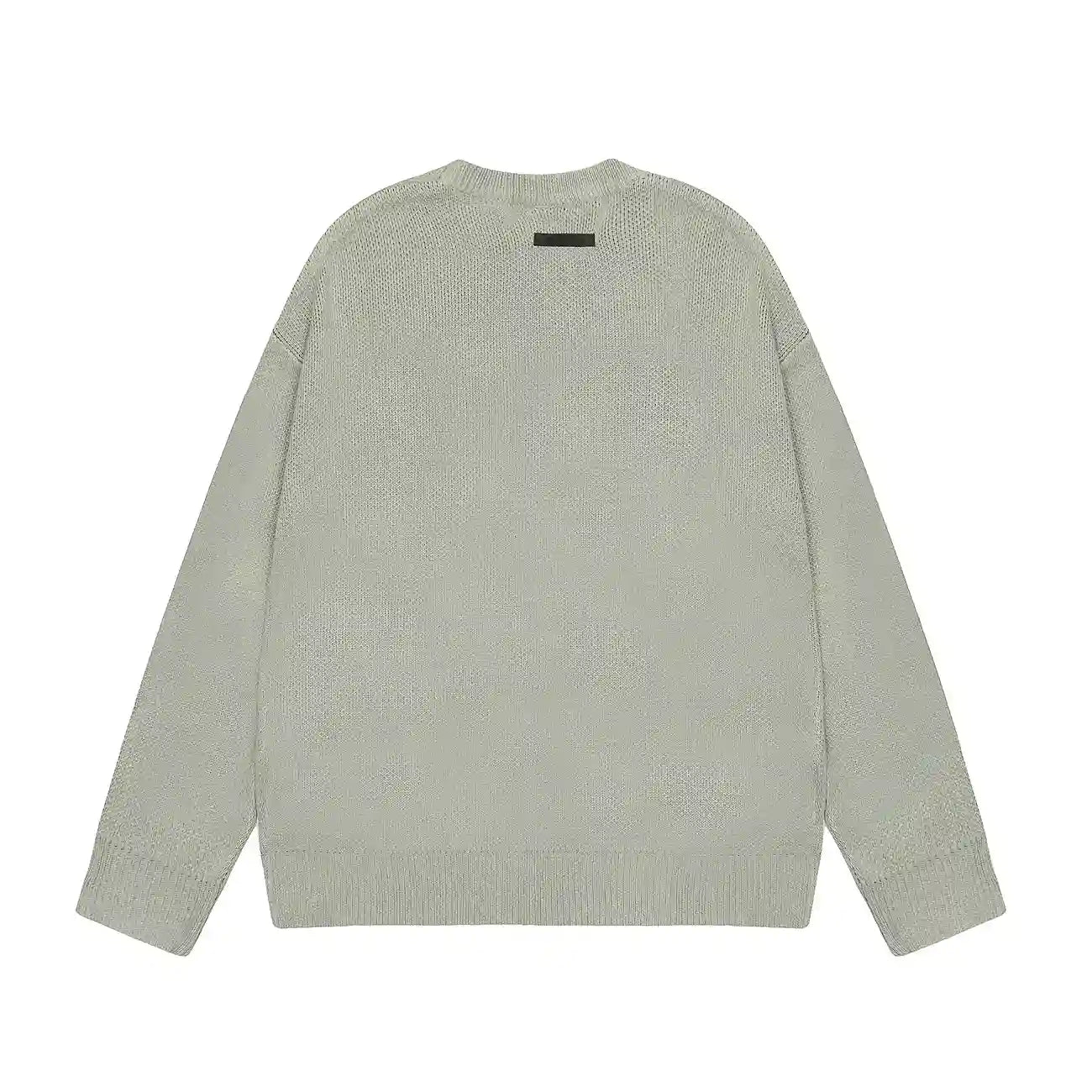 essentials ash grey crewneck sweatshirt soft fleece casual