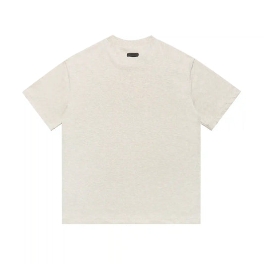 Fear of God Essentials Oatmeal Heather Signature SS26 Classic Tee