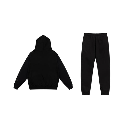 Fear of God Essentials Black hoodie set hoodie and jogger set