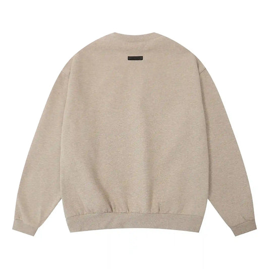 essentials sandrift crewneck sweatshirt soft fleece casual