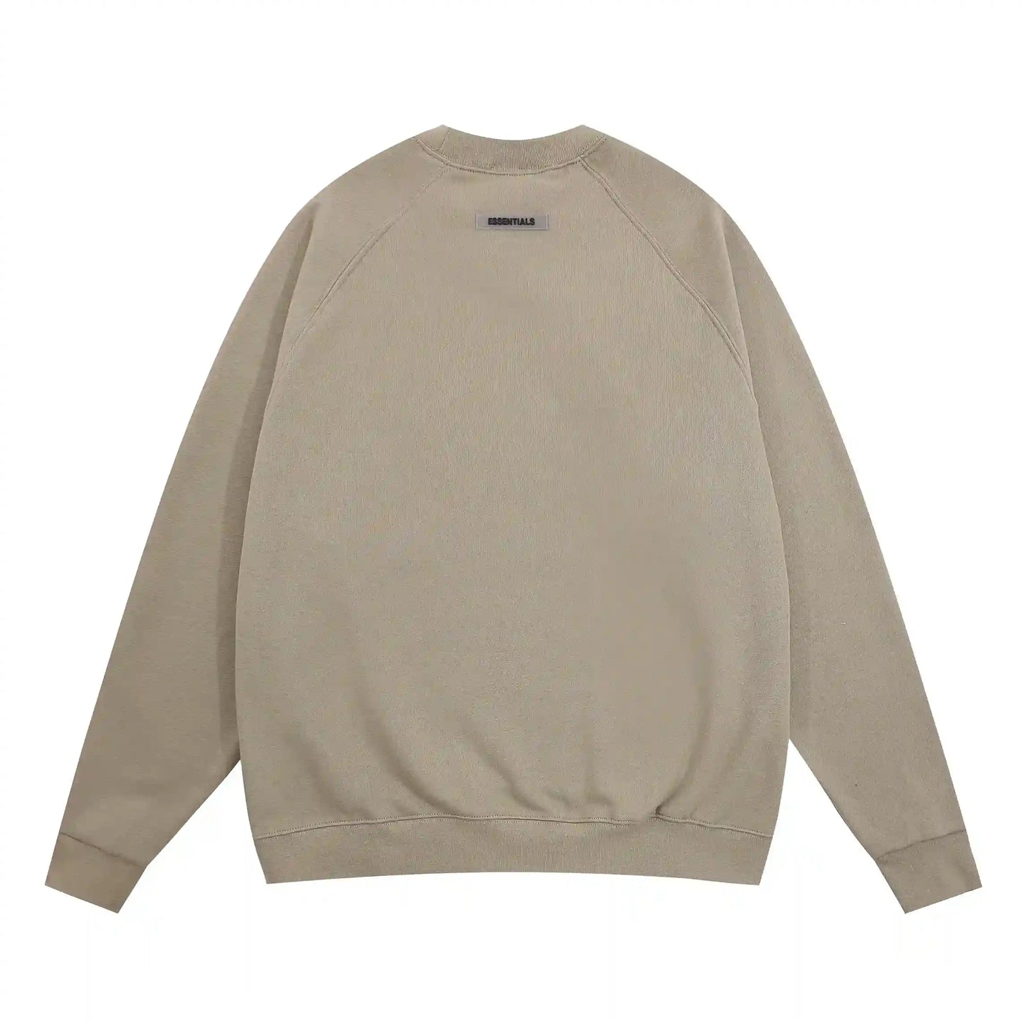 essentials sandrift crewneck sweatshirt soft fleece casual