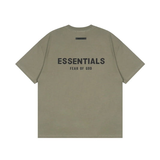 Classic crew neckline on Essentials sea form t-shirt by Fear of God