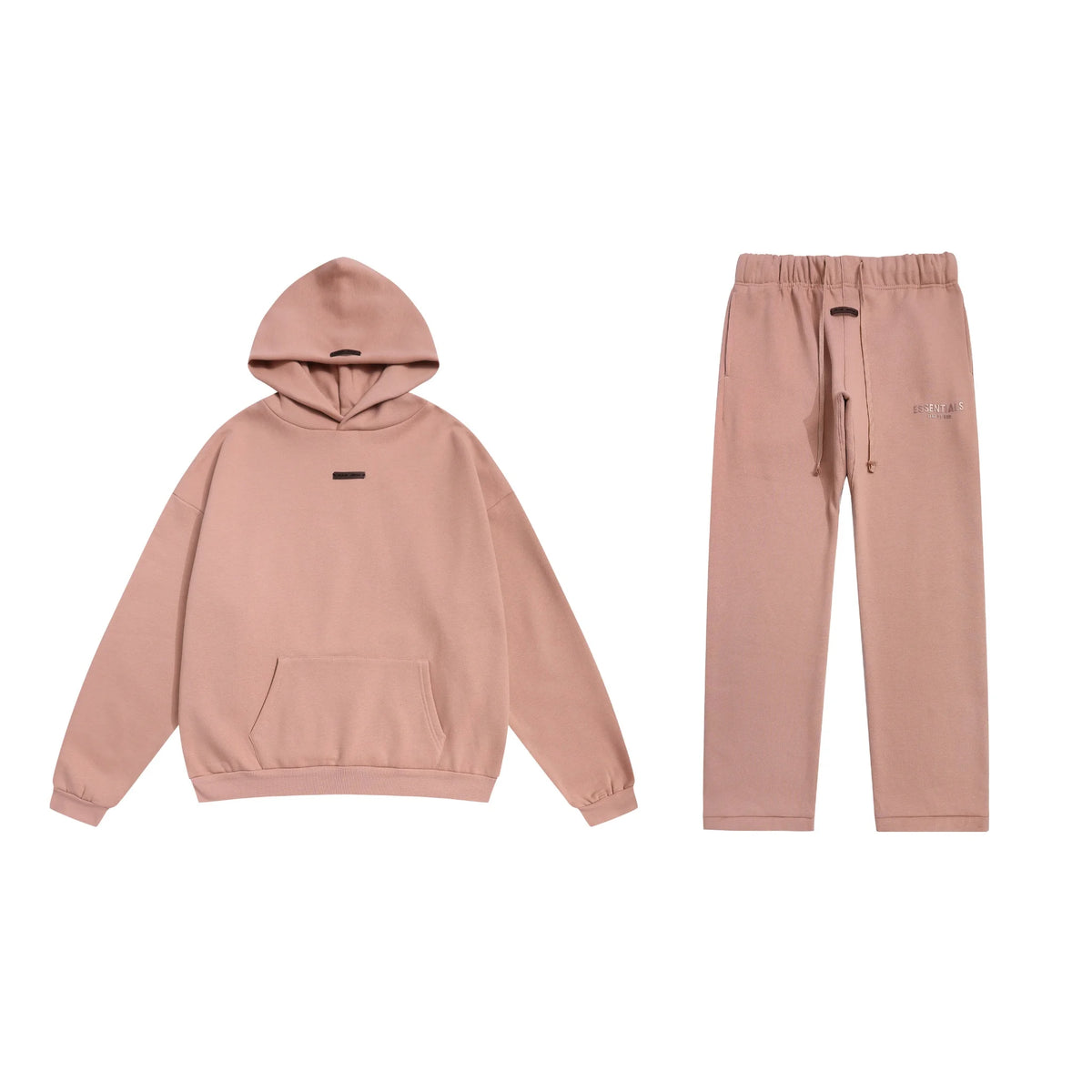 Dusty Pink Essentials Tracksuit Pullover
