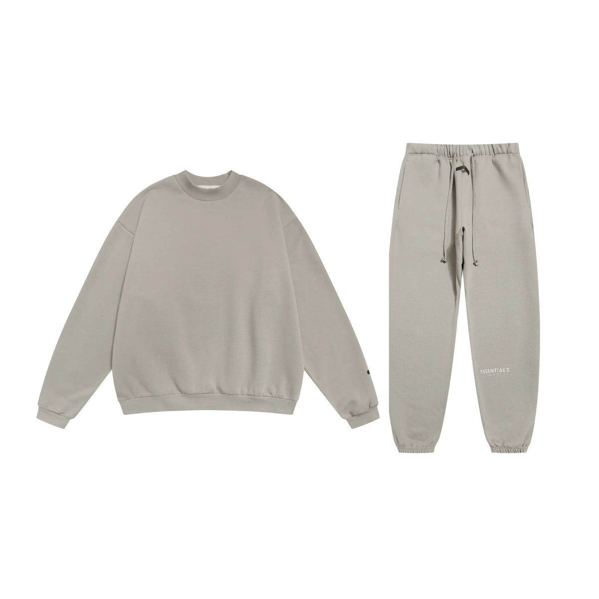 Cement Gray Essentials Tracksuit Pullover