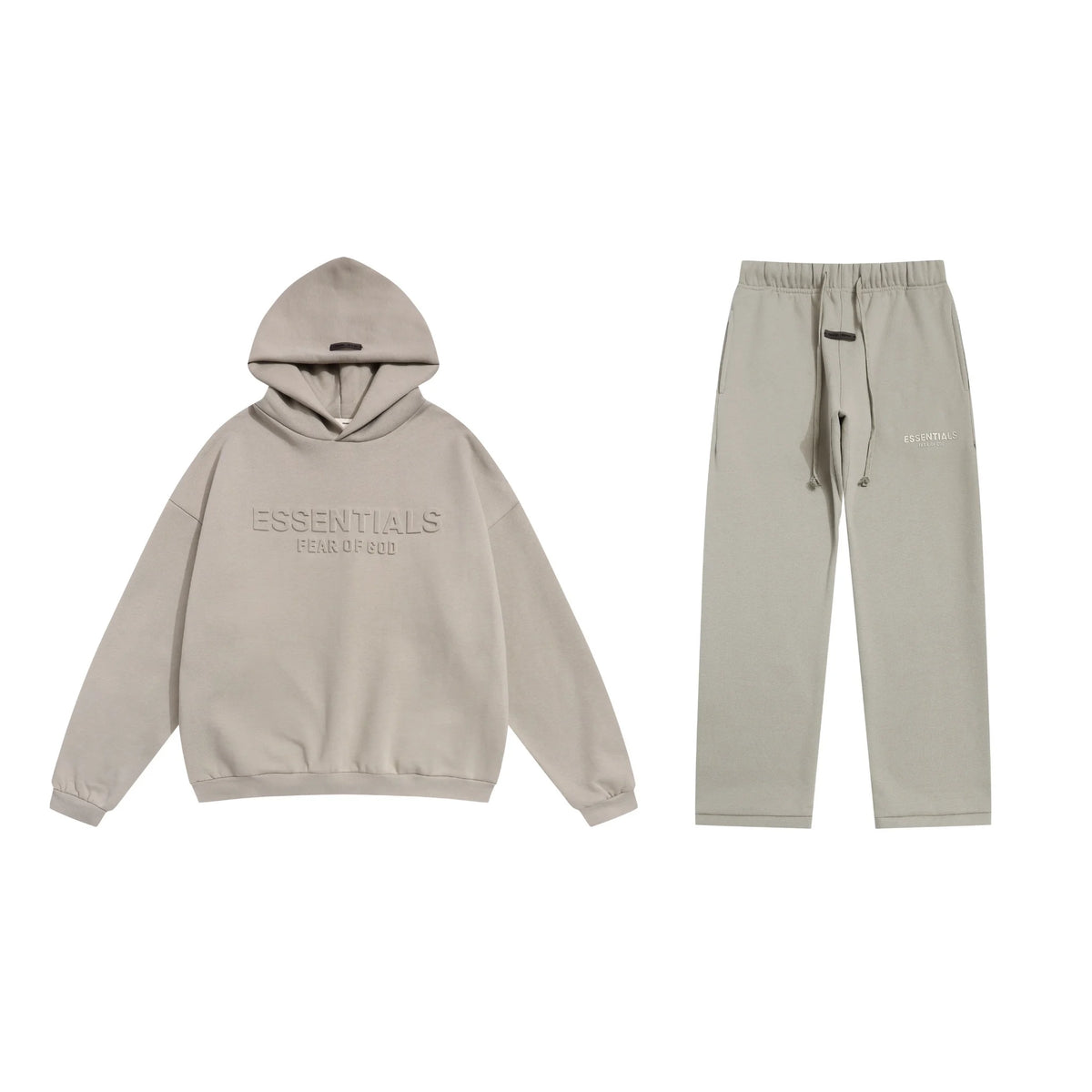 Cement Gray Essentials Tracksuit Pullover