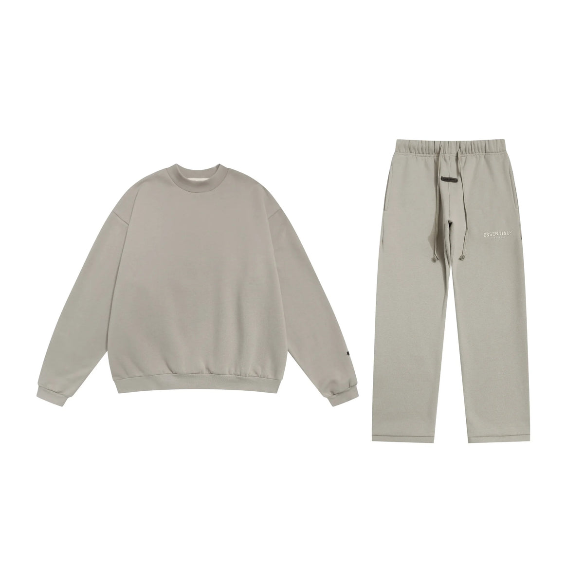 Cement Gray Essentials Tracksuit Pullover
