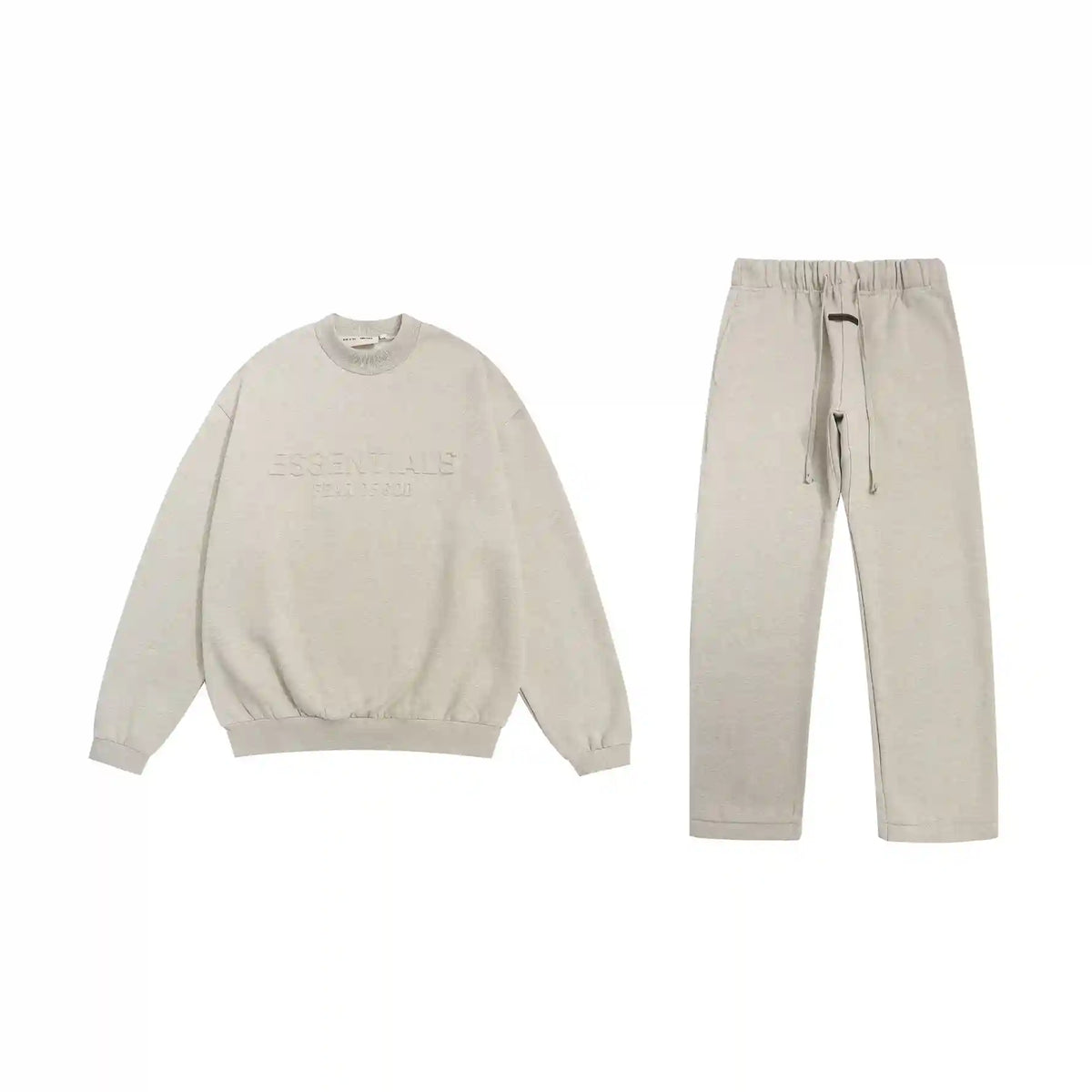Oatmeal Heather Essentials Tracksuit Pullover