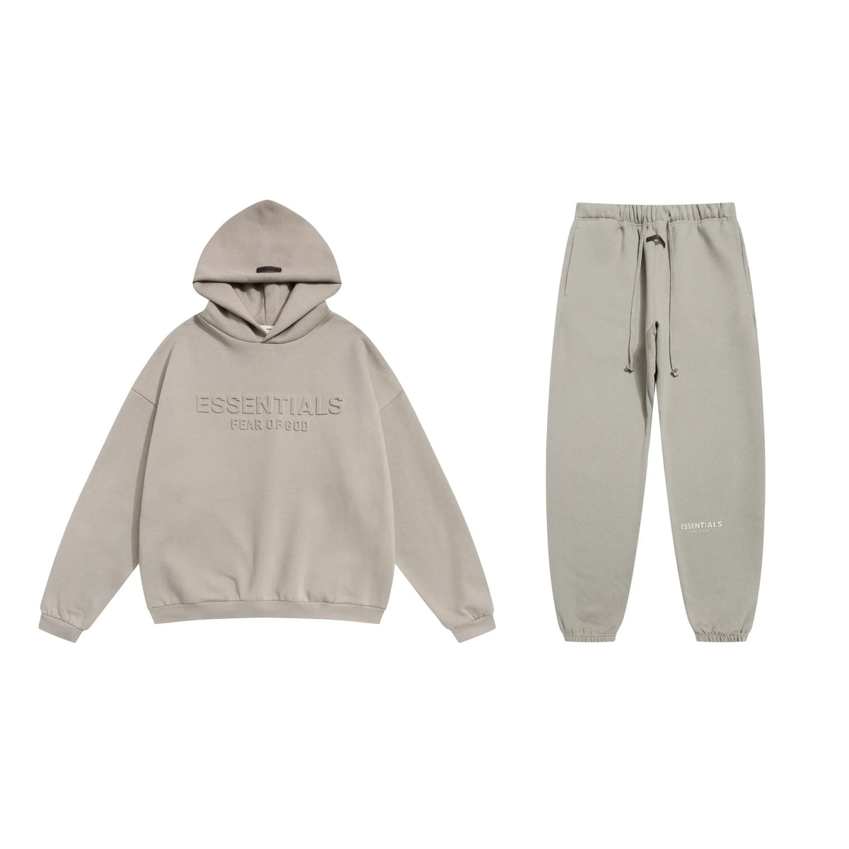 Cement Gray Essentials Tracksuit Pullover