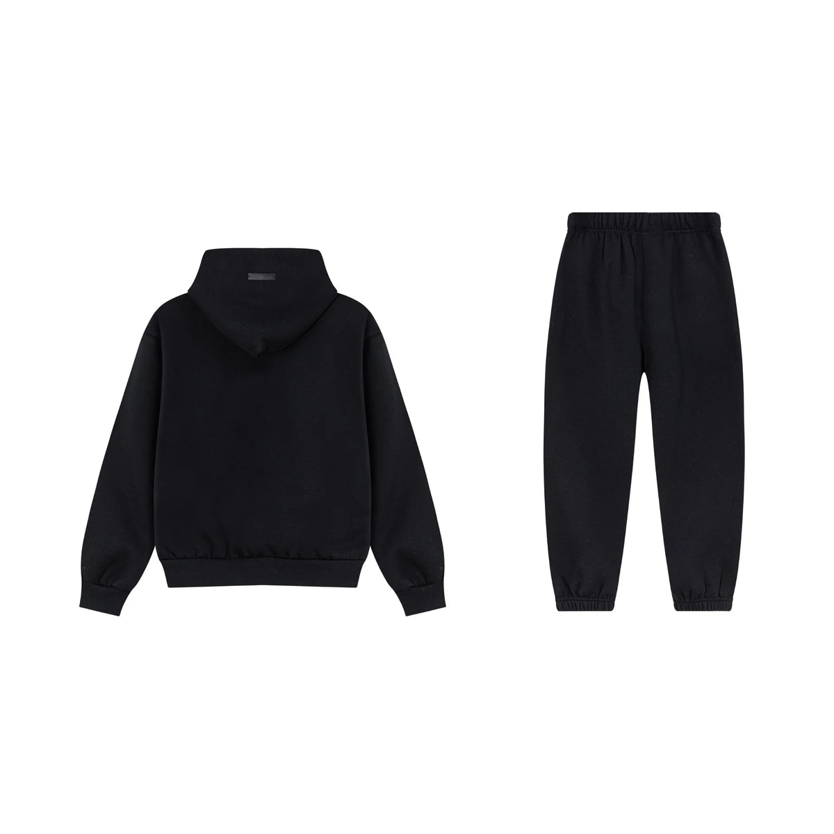 Black Essentials Tracksuit Pullover