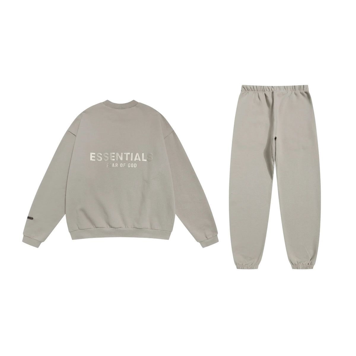 Cement Gray Essentials Tracksuit Pullover
