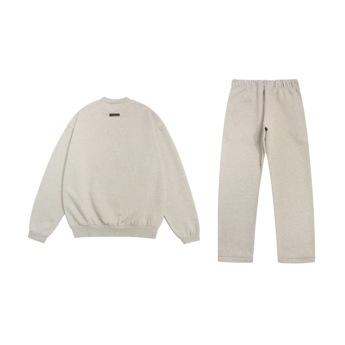 Oatmeal Heather Essentials Tracksuit Pullover