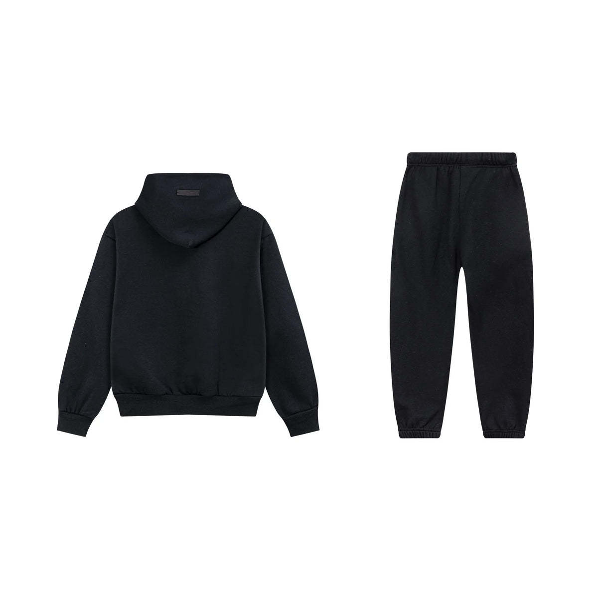 Black Essentials Tracksuit Pullover