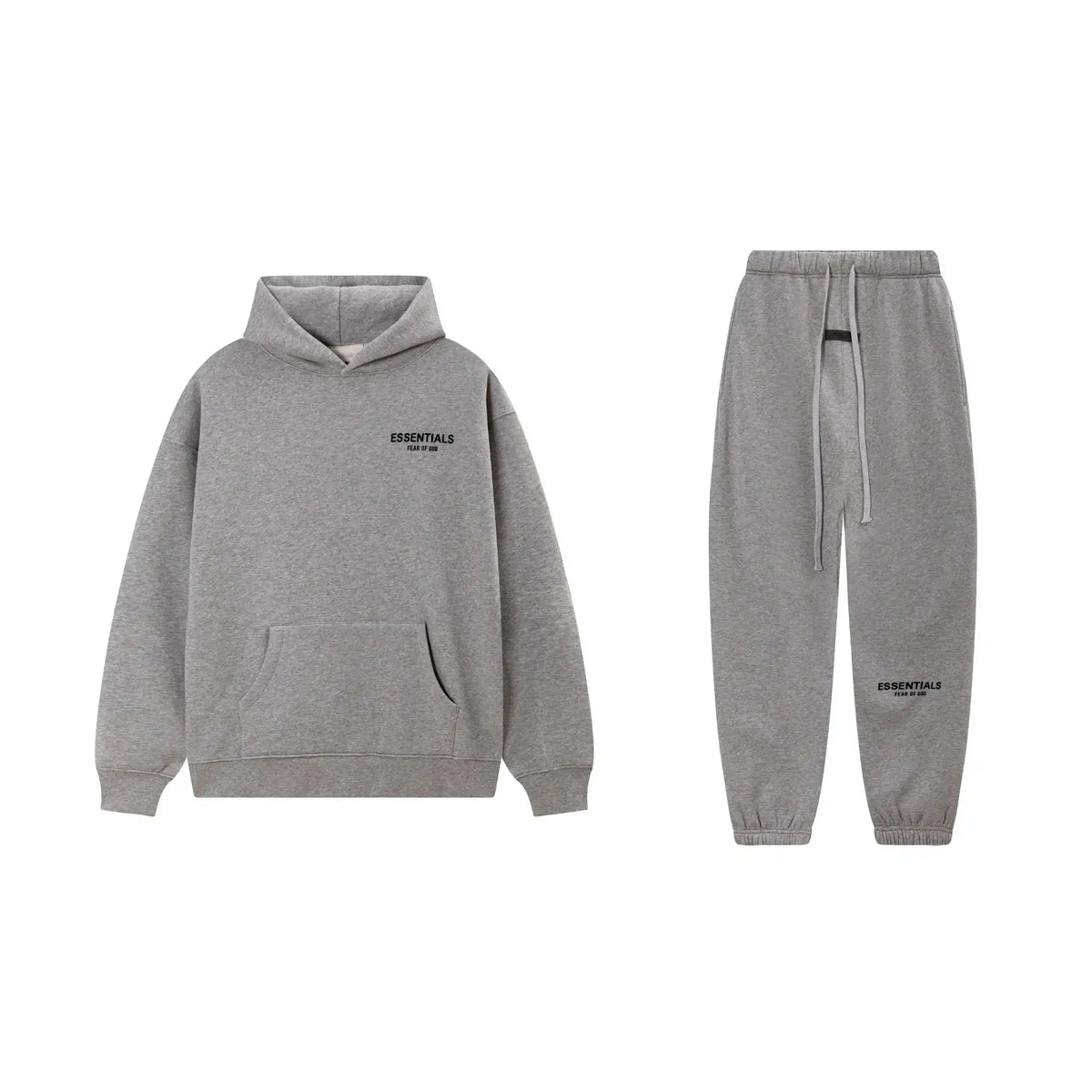 Dark Oatmeal Essentials Tracksuit Pullover