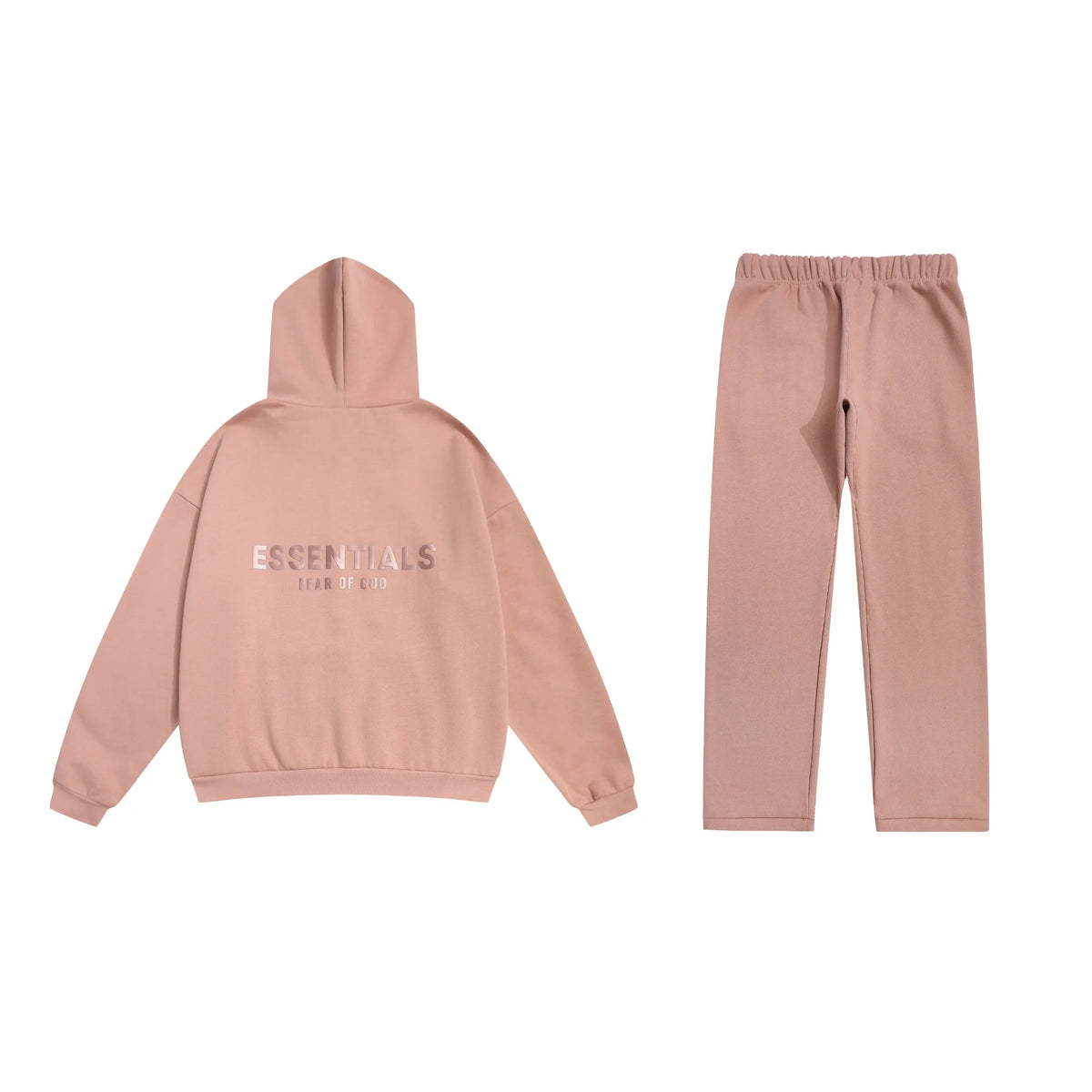 Dusty Pink Essentials Tracksuit Pullover