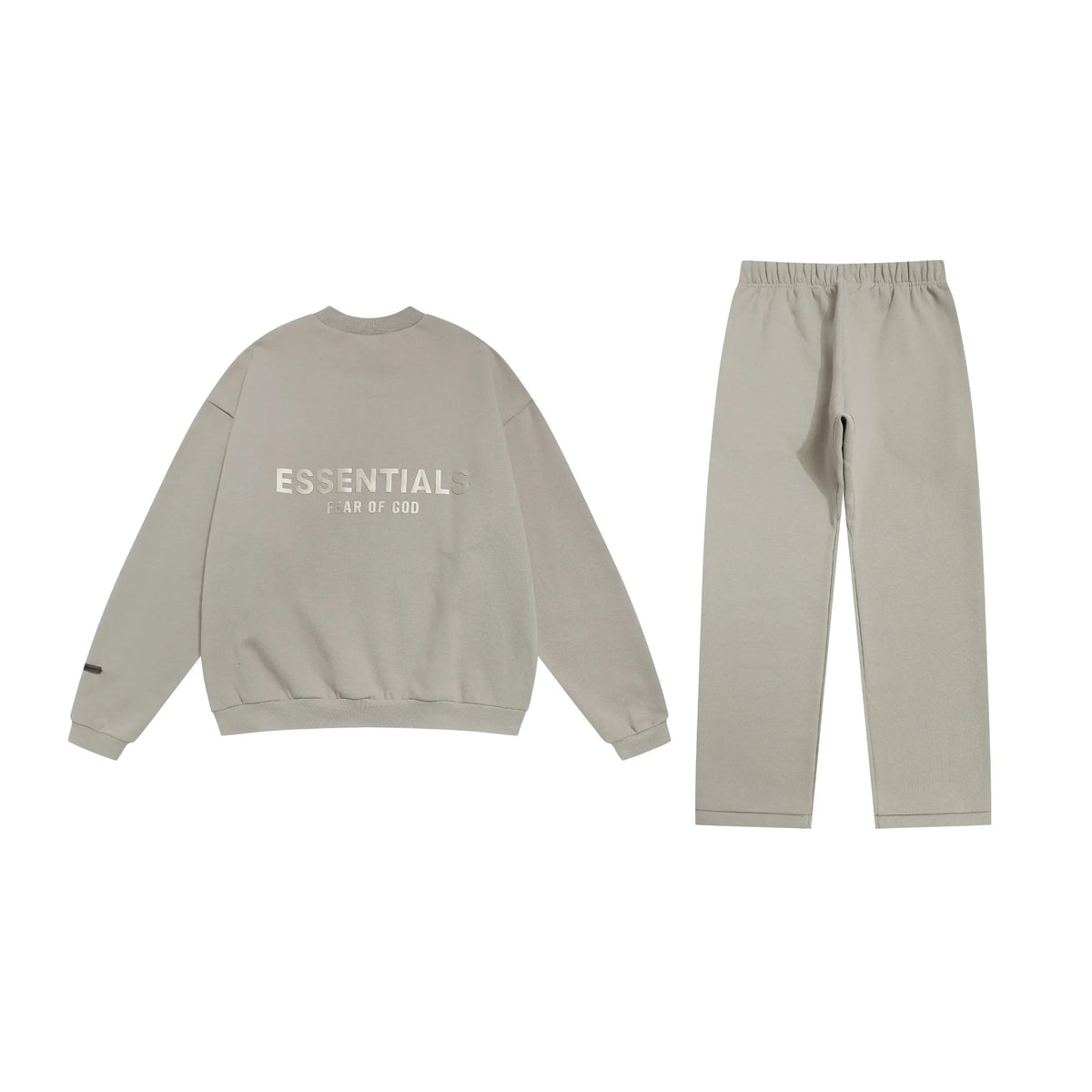 Cement Gray Essentials Tracksuit Pullover