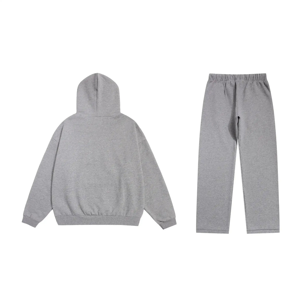 Cloudy Gray Essentials Tracksuit Pullover